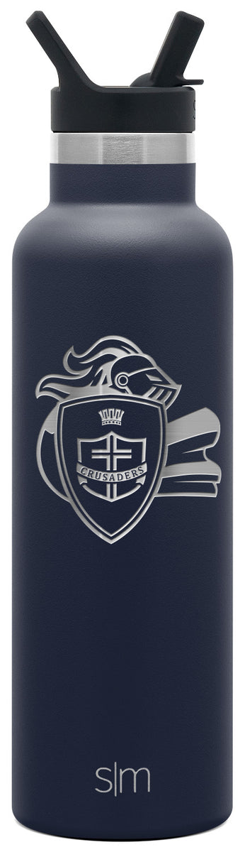 Simple Modern Crusader Logo Water Bottle - 20oz – CKS Spirit Store