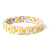 Flower Tile Bead Bracelets