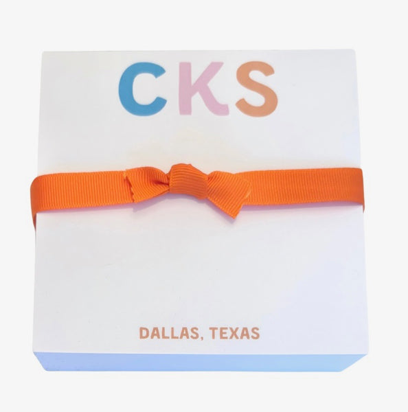 CKS Dallas CHUBBIE NOTEPAD