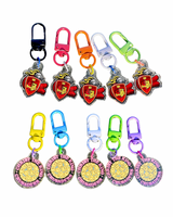 Acrylic lanyard charms