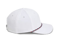 Crusader Imperial Wingman 6-Panel Performance Rope Cap (Red or Navy)