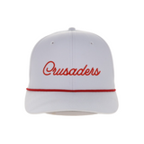 Crusader Imperial Wingman 6-Panel Performance Rope Cap (Red or Navy)