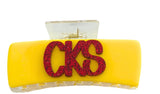 CKS Hair Claw Clip (Red or Yellow)