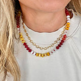 CKS Gemstone Candy Necklace