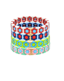 Flower Tile Bracelets
