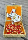 Back in Stock! CKS Texas Christmas Ornament