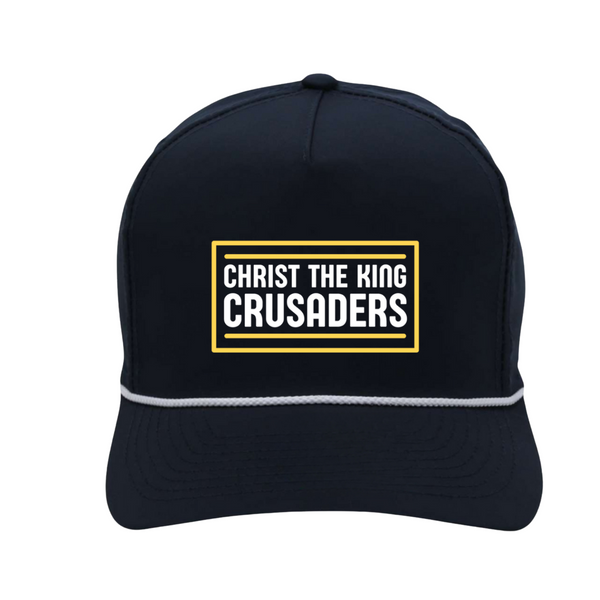 *BRAND NEW ITEM* Christ the King Patch Imperial 6-panel Wingman Performance Hat