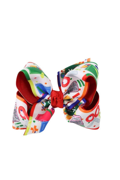 Layered Back to School Hair Bow