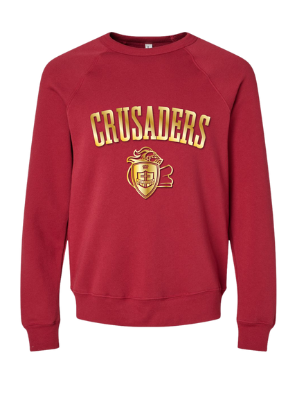 Adult Crimson Gold Foil Sweatshirt