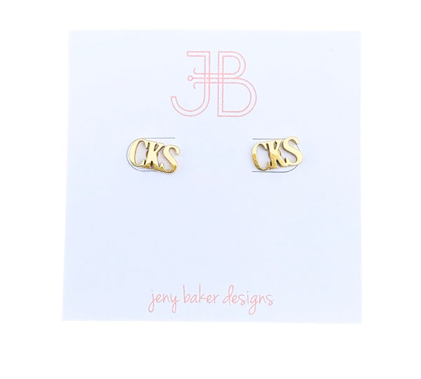 CKS Gold Studs