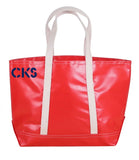 CKS Big Sur Splash Tote: Red / Yellow