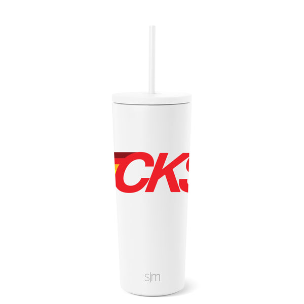 Simple Modern Insulated CKS Stripe Logo Tumbler with Straw - 24oz