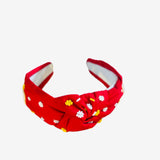 CKS Beaded Top knot Headband
