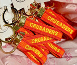 Crusaders Embroidered Keychain