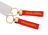 Crusaders Embroidered Keychain