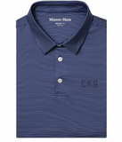 Men's Mizzen & Main Versa CKS Embroidered Polo-Midnight Navy