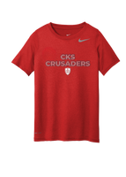 Youth Nike Red Dri-Fit T-Shirt