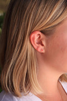 Color Shout - Super Star Stud Earrings: Red