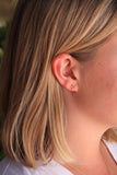 Color Shout - Super Star Stud Earrings: Red