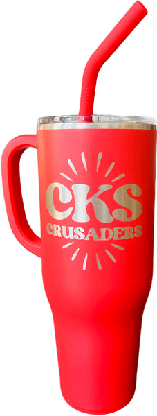 CKS Crusaders Red 40 oz Mega Mug by Swig