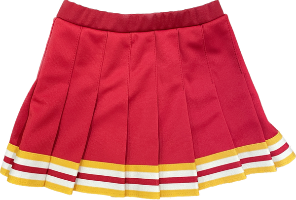 Red Cheer Skirt