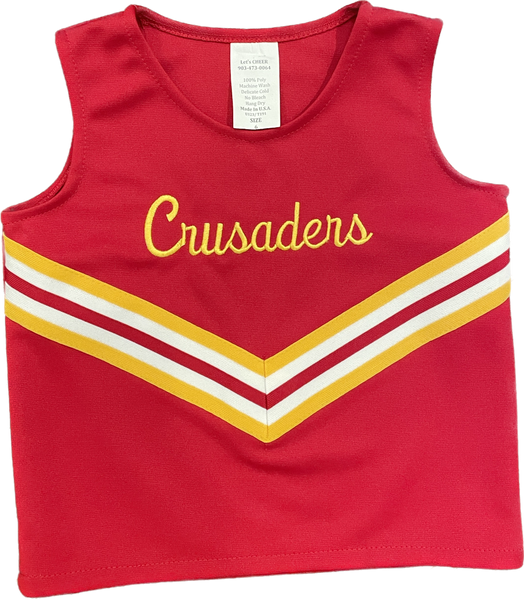 2024 Pre-Order Only: Red Cheer Shirt/Top
