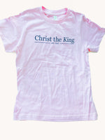 Youth Light Pink Short Sleeve Christ the King "Seaside Design" T-Shirt