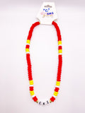 Youth Red and Yellow Beaded Necklaces (Various Colors, Crusaders and CKS)