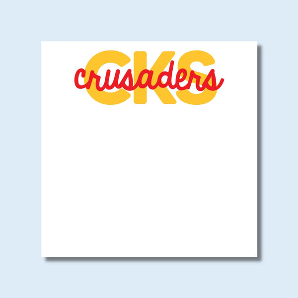 CKS Crusaders 5x5 Notepad